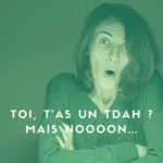 femme étonné de la nouvelle