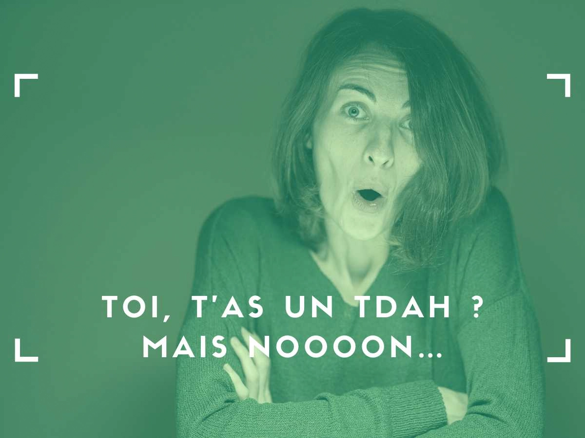 femme étonné de la nouvelle